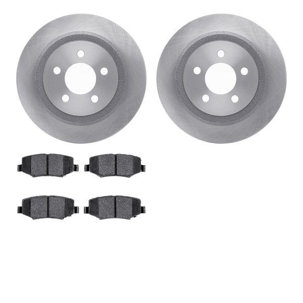 Dynamic Friction Co 6302-42037, Rotors with 3000 Series Ceramic Brake Pads 6302-42037